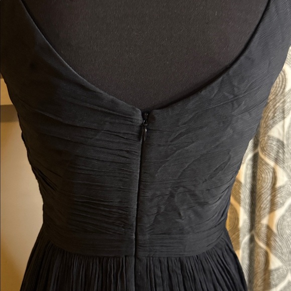 J Crew 100% Silk Chiffon Formal Gown SZ 4 - Picture 8 of 12